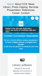 Mobile Screenshot of content-conversion.com
